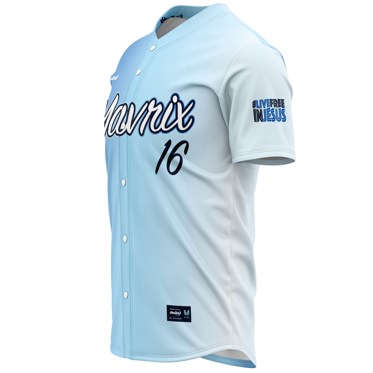Mavrix Blue Camo Baseball Jersey – Eyes On You Clothing