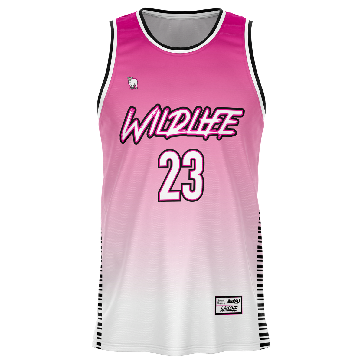 i_Glow_ Wildlife Pink Basketball Jersey – Eyes On You Clothing