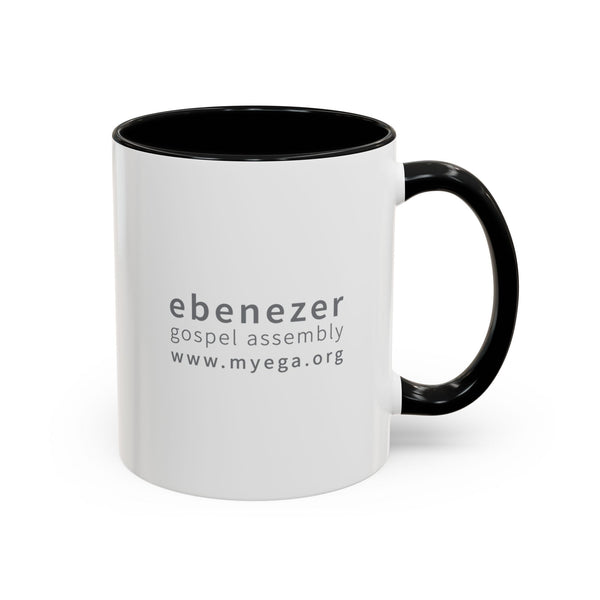 EGA - Glow Logo - Accent Coffee Mug, 11oz (7 colors)
