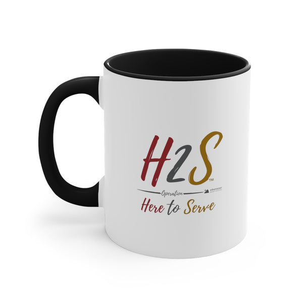 EGA - Here 2 Serve - Accent Coffee Mug, 11oz (2 colors)