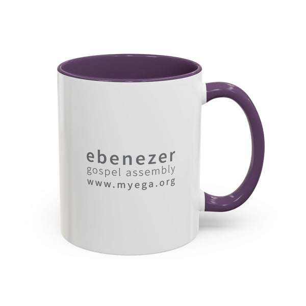 EGA - Glow Logo - Accent Coffee Mug, 11oz (7 colors)