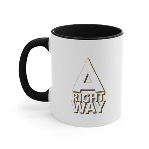 EGA - A Right Way - Accent Coffee Mug, 11oz