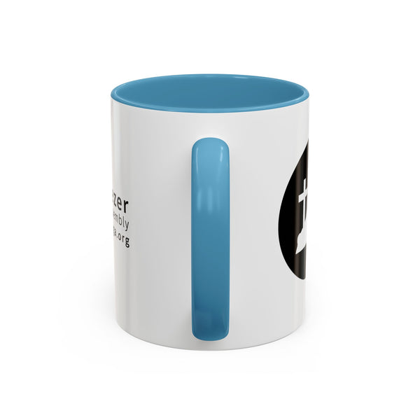 EGA - Circle Logo - Accent Coffee Mug, 11oz (7 colors)