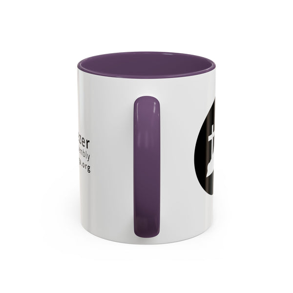 EGA - Circle Logo - Accent Coffee Mug, 11oz (7 colors)