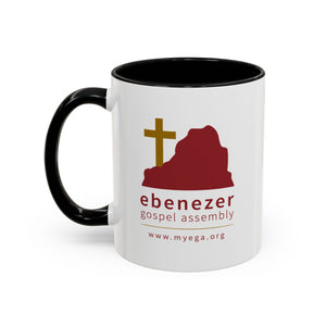 EGA - Signature Logo - Accent Coffee Mug, 11oz (2 colors)
