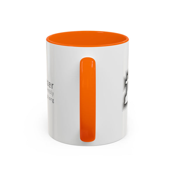 EGA - Glow Logo - Accent Coffee Mug, 11oz (7 colors)