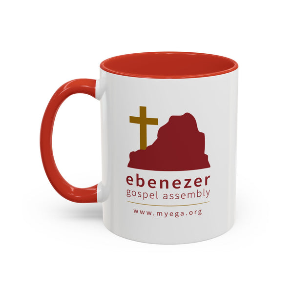 EGA - Signature Logo - Accent Coffee Mug, 11oz (2 colors)