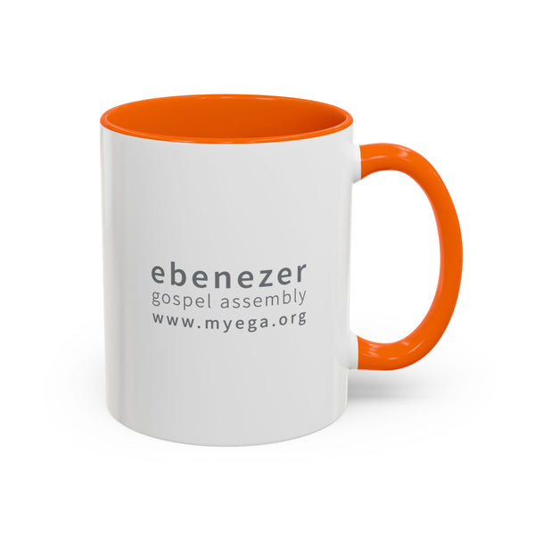 EGA - Glow Logo - Accent Coffee Mug, 11oz (7 colors)