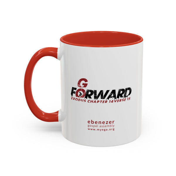 EGA - Go Forward - Accent Coffee Mug, 11oz (2 colors)
