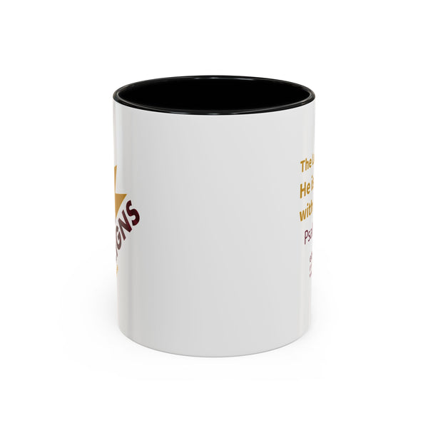 EGA - He Reigns - Accent Coffee Mug, 11oz (2 colors)