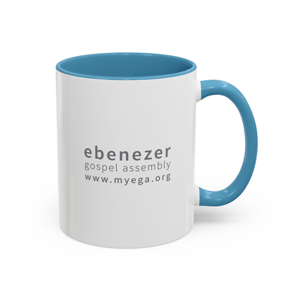 EGA - Glow Logo - Accent Coffee Mug, 11oz (7 colors)