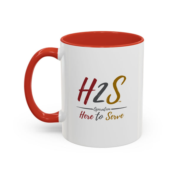 EGA - Here 2 Serve - Accent Coffee Mug, 11oz (2 colors)