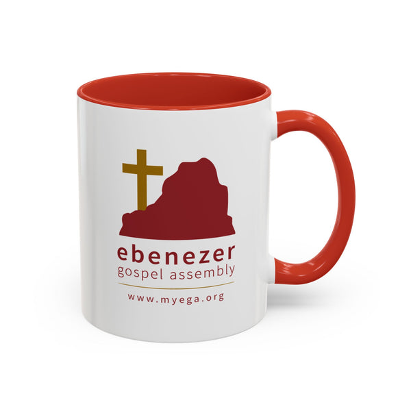 EGA - Signature Logo - Accent Coffee Mug, 11oz (2 colors)