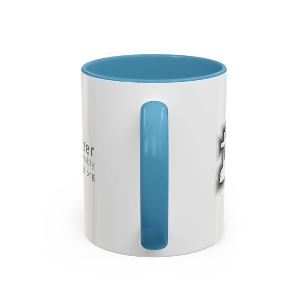 EGA - Glow Logo - Accent Coffee Mug, 11oz (7 colors)