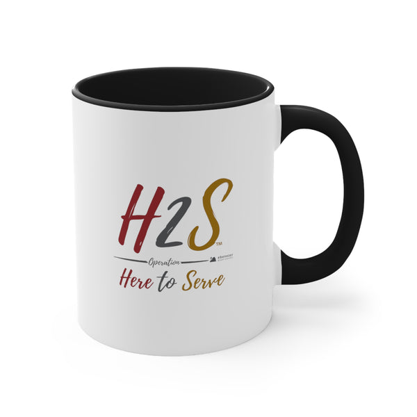 EGA - Here 2 Serve - Accent Coffee Mug, 11oz (2 colors)