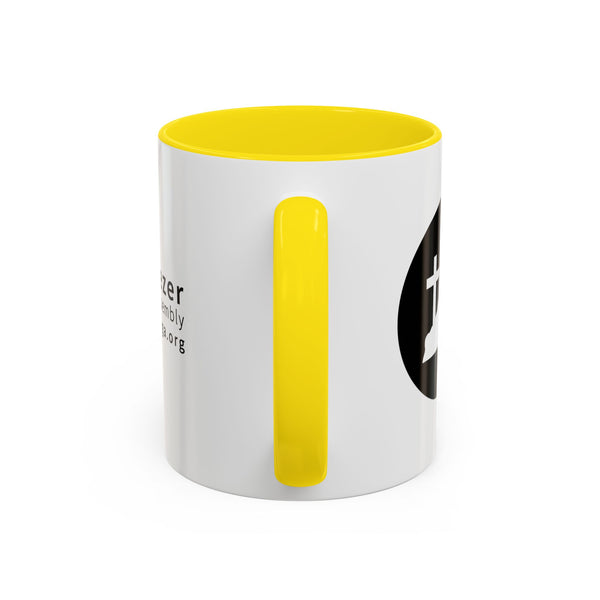 EGA - Circle Logo - Accent Coffee Mug, 11oz (7 colors)