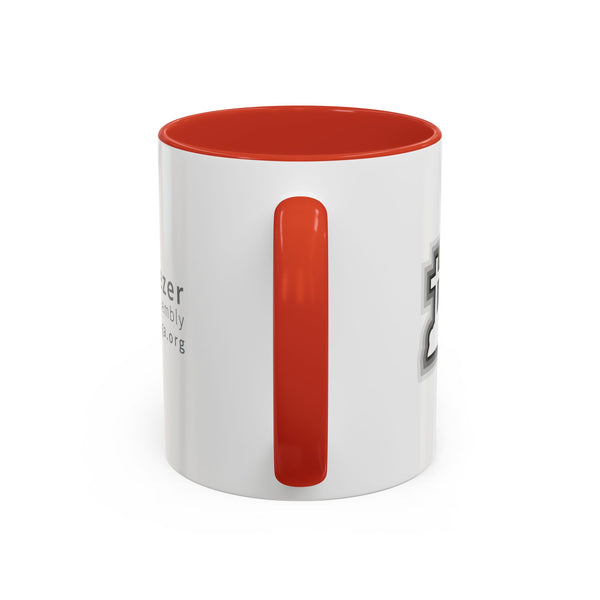 EGA - Glow Logo - Accent Coffee Mug, 11oz (7 colors)