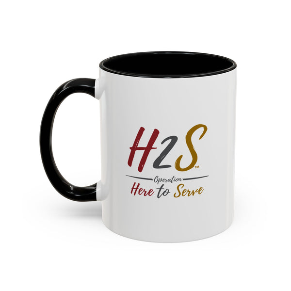 EGA - Here 2 Serve - Accent Coffee Mug, 11oz (2 colors)