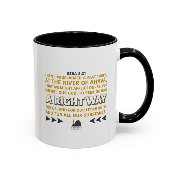 EGA - A Right Way - Accent Coffee Mug, 11oz (2 colors)