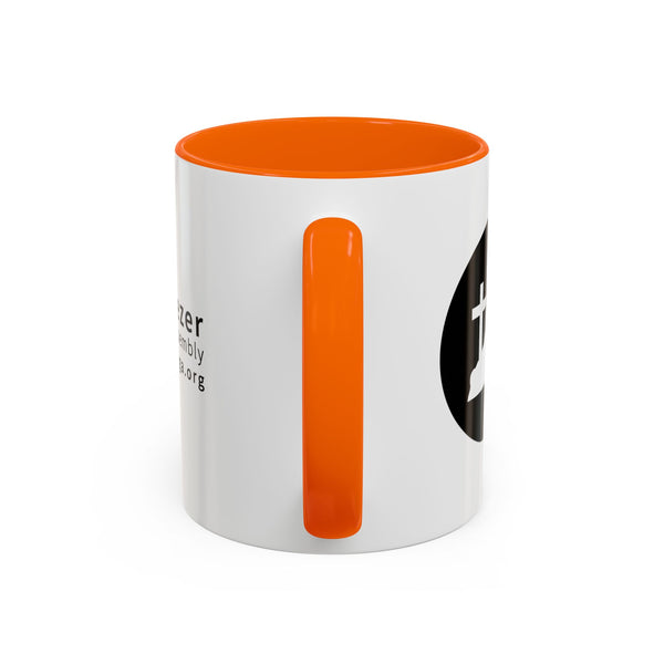 EGA - Circle Logo - Accent Coffee Mug, 11oz (7 colors)