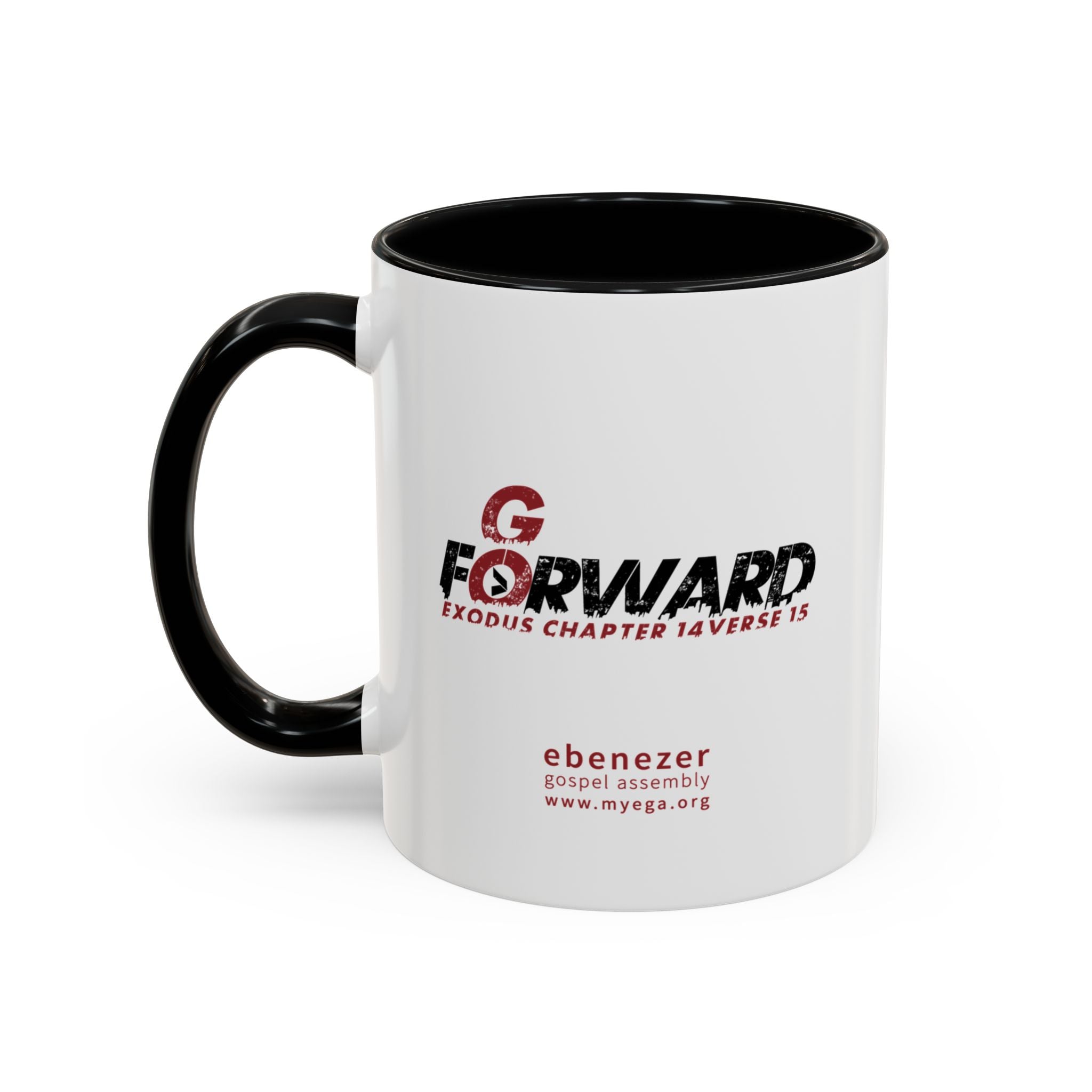 EGA - Go Forward - Accent Coffee Mug, 11oz (2 colors)