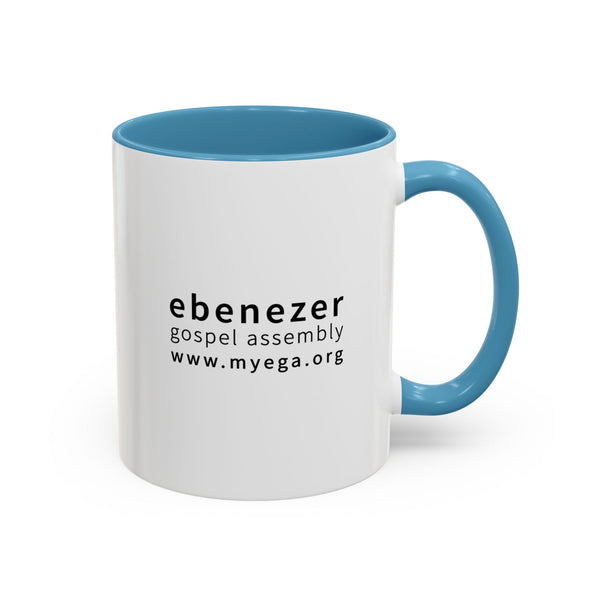 EGA - Circle Logo - Accent Coffee Mug, 11oz (7 colors)