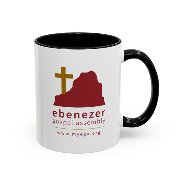 EGA - Signature Logo - Accent Coffee Mug, 11oz (2 colors)