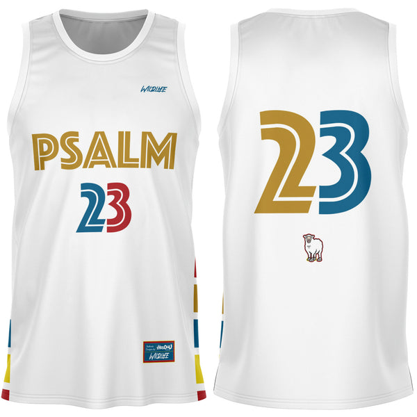 i_Glow_ Psalm 23 White Jersey