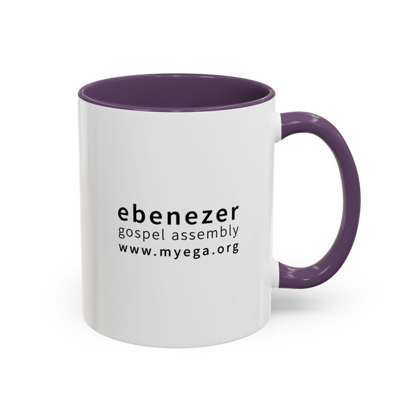 EGA - Circle Logo - Accent Coffee Mug, 11oz (7 colors)