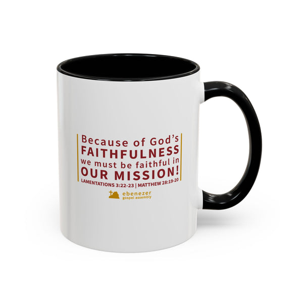 EGA - HFOM - Accent Coffee Mug, 11oz (2 colors)