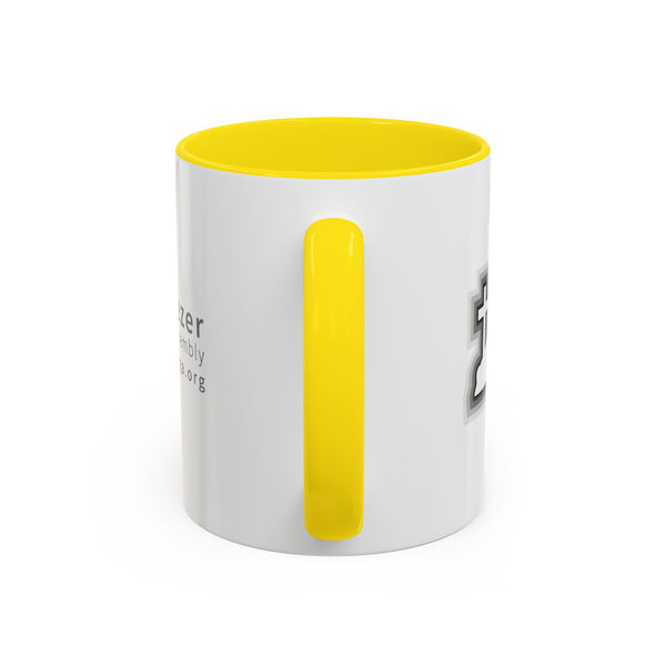 EGA - Glow Logo - Accent Coffee Mug, 11oz (7 colors)