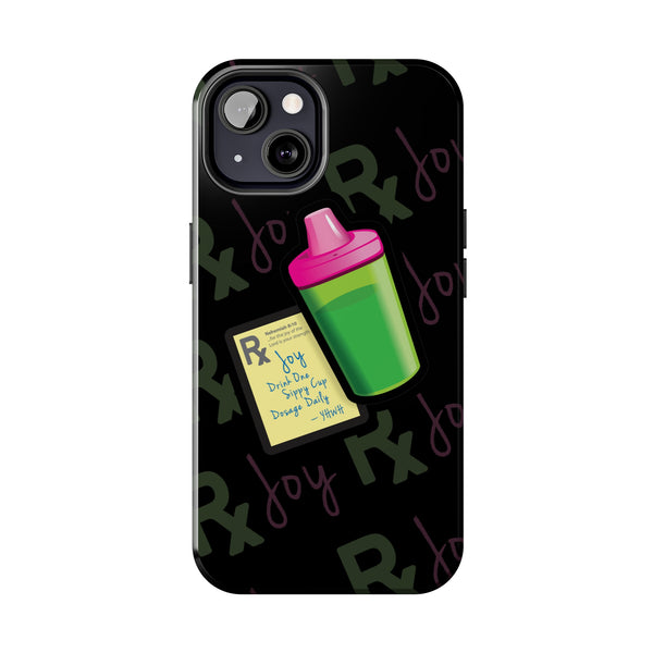i_Glow_ Sippy Cup Black - Case Mate Tough Phone Cases