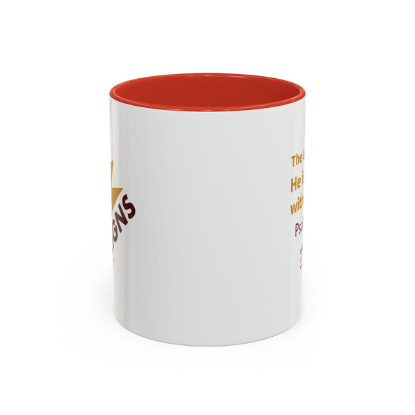 EGA - He Reigns - Accent Coffee Mug, 11oz (2 colors)