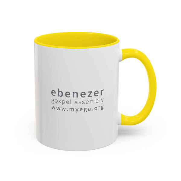 EGA - Glow Logo - Accent Coffee Mug, 11oz (7 colors)