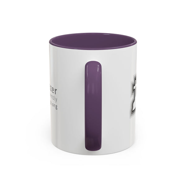 EGA - Glow Logo - Accent Coffee Mug, 11oz (7 colors)