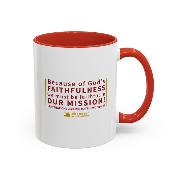 EGA - HFOM - Accent Coffee Mug, 11oz (2 colors)