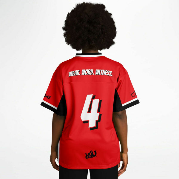 EOYC Red Football Jersey