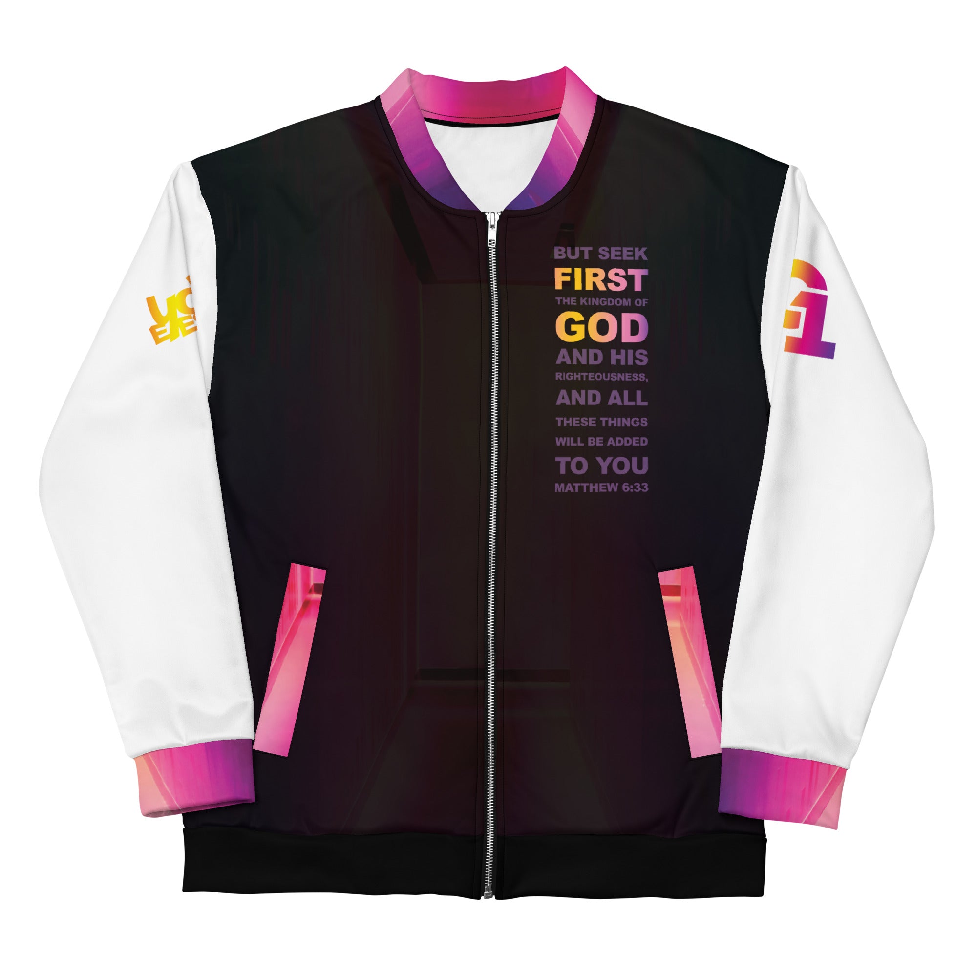 Put God First Bomber Jacket