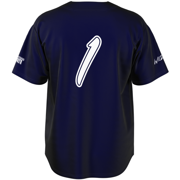 i_Glow_ Prophetic Mono Baseball Jersey (Navy)
