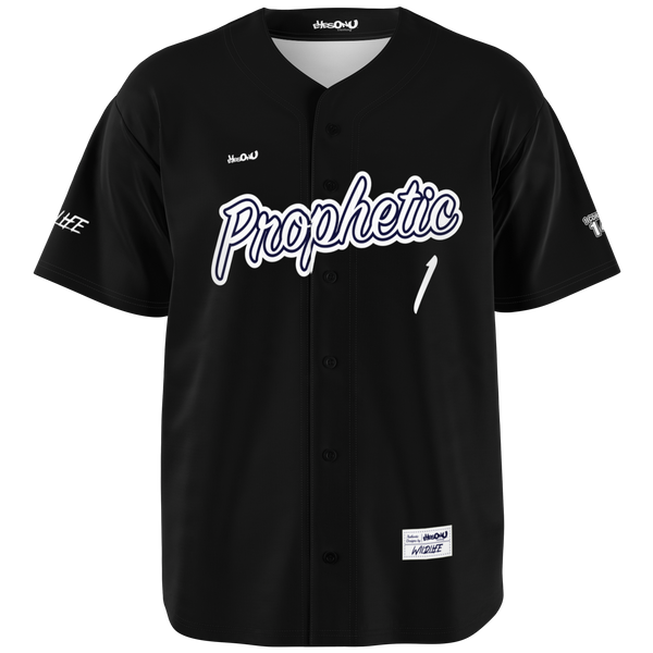 i_Glow_ Prophetic Mono Baseball Jersey (B&W)