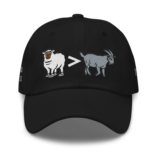 Sheep > Goat Dad Hat (4 colors)