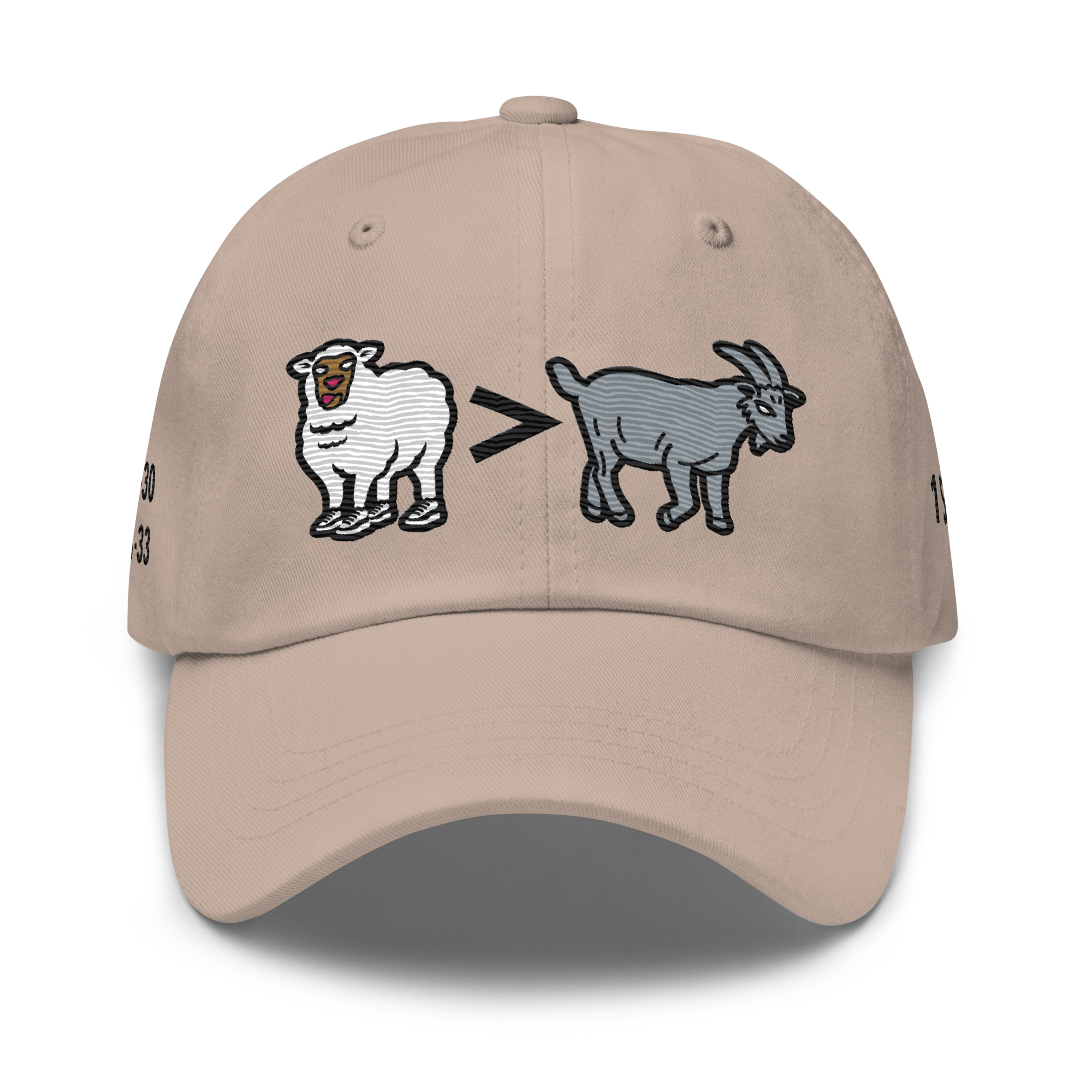 Sheep > Goat Dad Hat (4 colors)