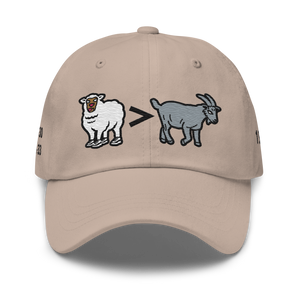 Sheep > Goat Dad Hat (4 colors)