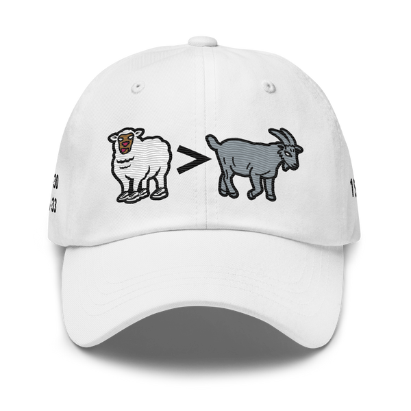 Sheep > Goat Dad Hat (4 colors)