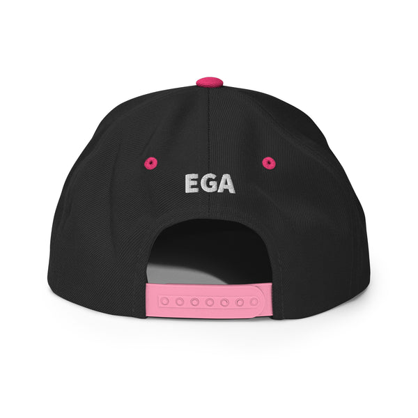 EGA Circle Logo Snapback Hat (12 colors)