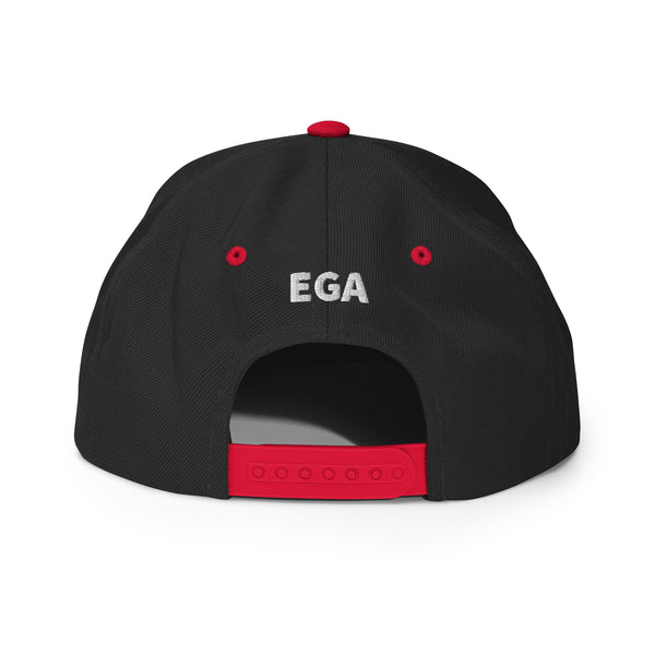 EGA Circle Logo Snapback Hat (12 colors)