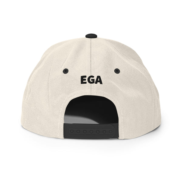 EGA Circle Logo Snapback Hat (12 colors)