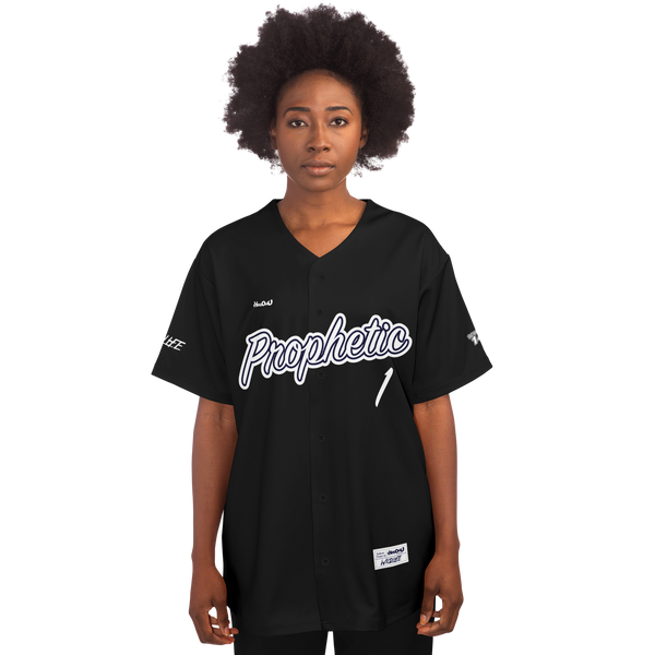 i_Glow_ Prophetic Mono Baseball Jersey (B&W)