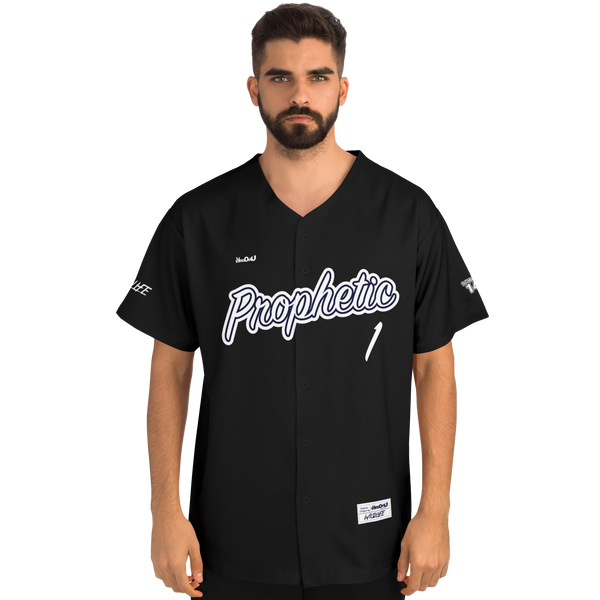 i_Glow_ Prophetic Mono Baseball Jersey (B&W)