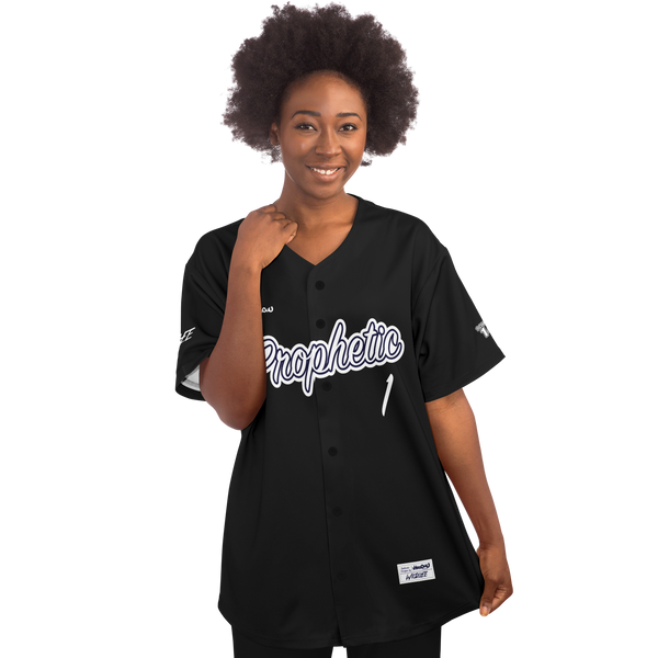 i_Glow_ Prophetic Mono Baseball Jersey (B&W)